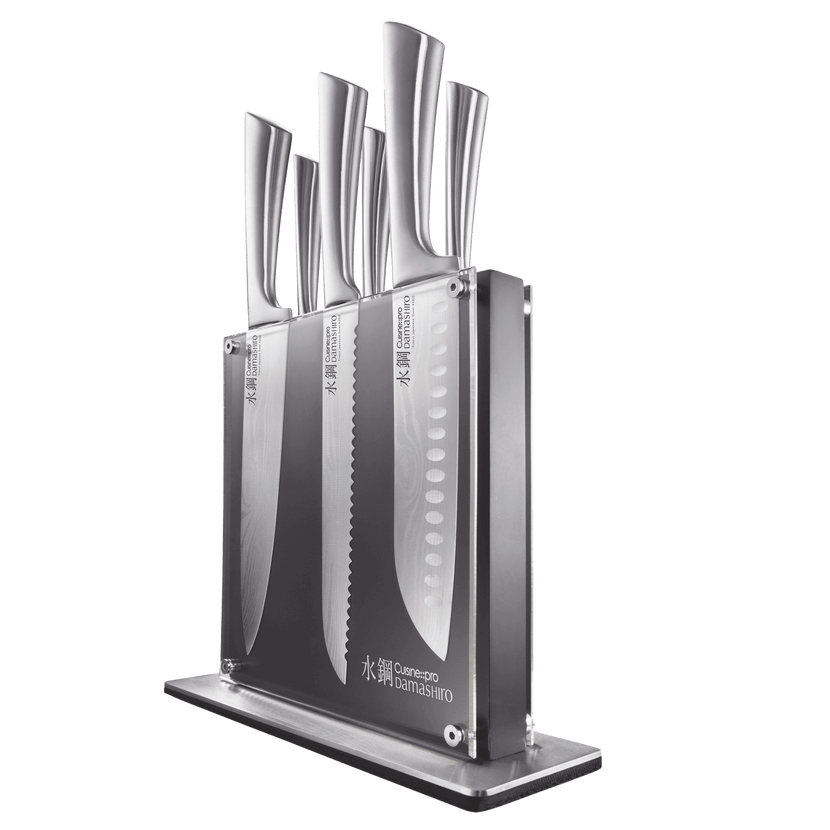 Personalization of Damashiro® 7 Piece Kin Knife Block