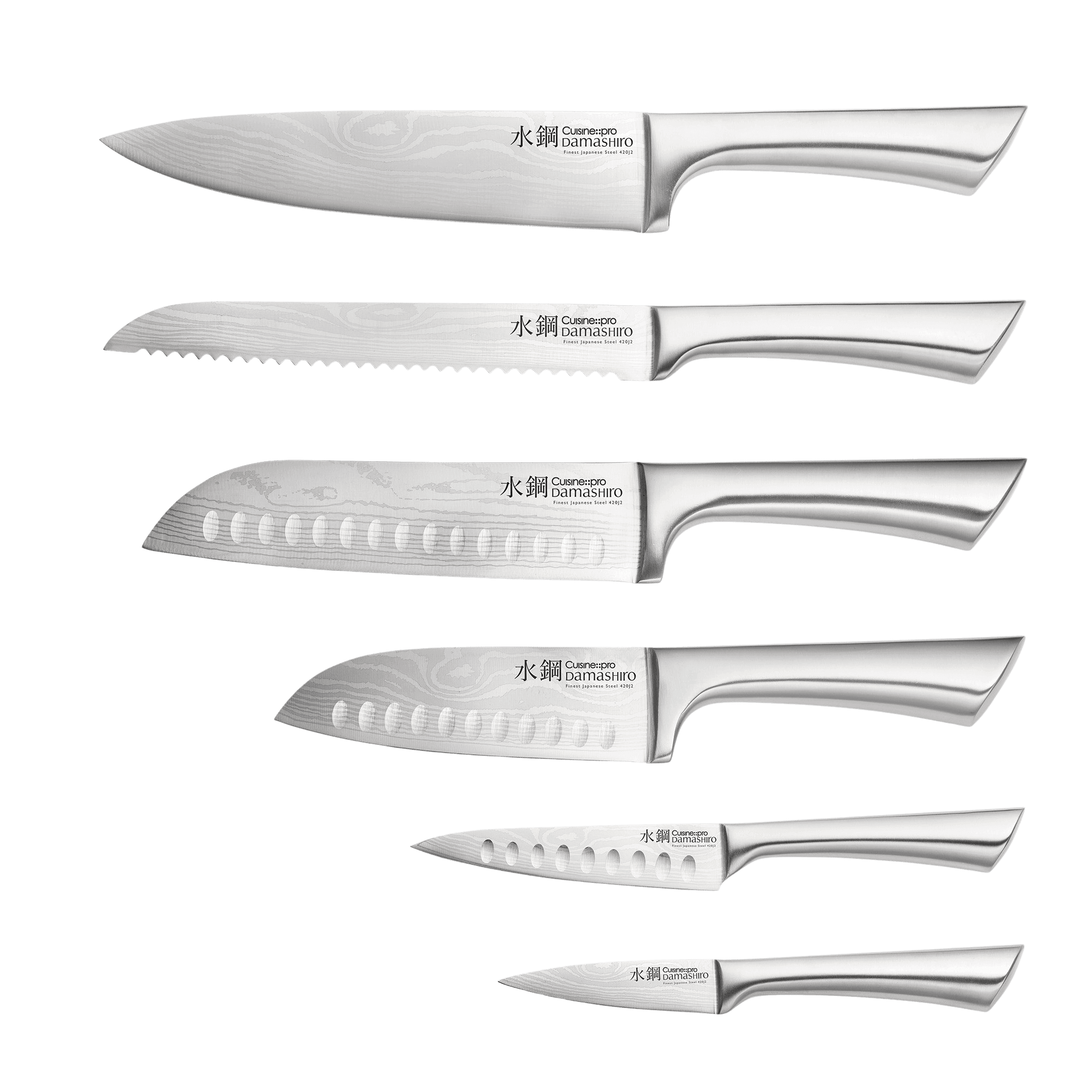 Cuisine::pro® Damashiro® Mizu 7-Piece Oak Knife Block hover