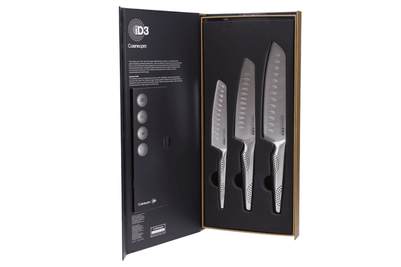 Cuisine::pro® iD3® 3 Piece Santoku Knife Set