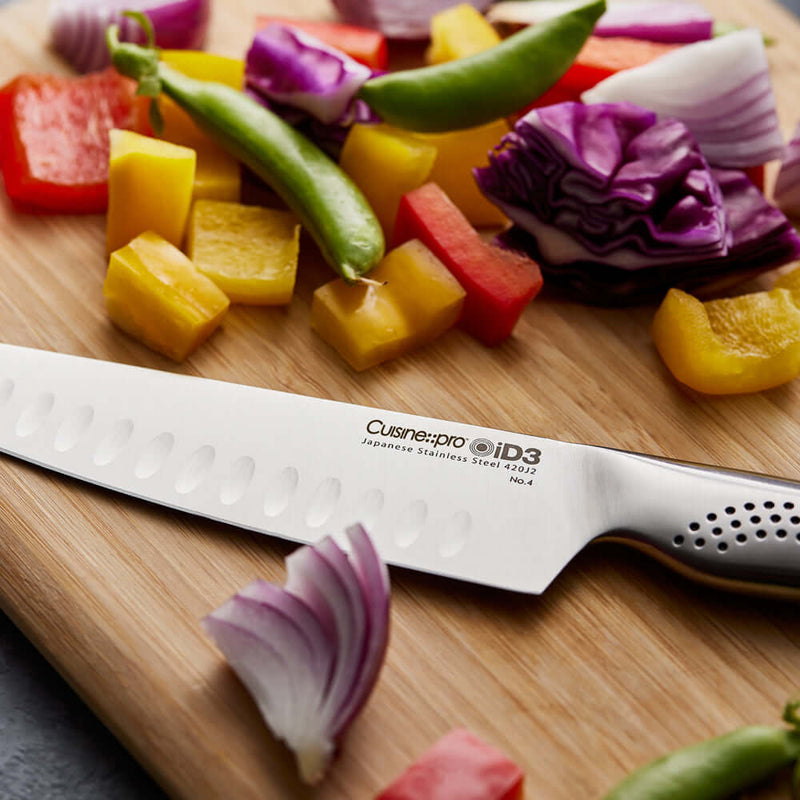 Global Vegetable Knife Hollow Ground
