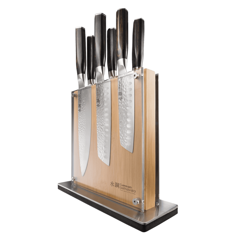 Personnalisation pour Cuisine::pro® Damashiro® EMPEROR Shi Bloc de couteaux 7 pièces