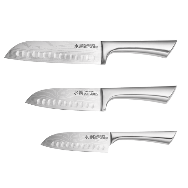 Cuisine::pro® Damashiro® Ensemble de couteaux Santoku 3 pièces