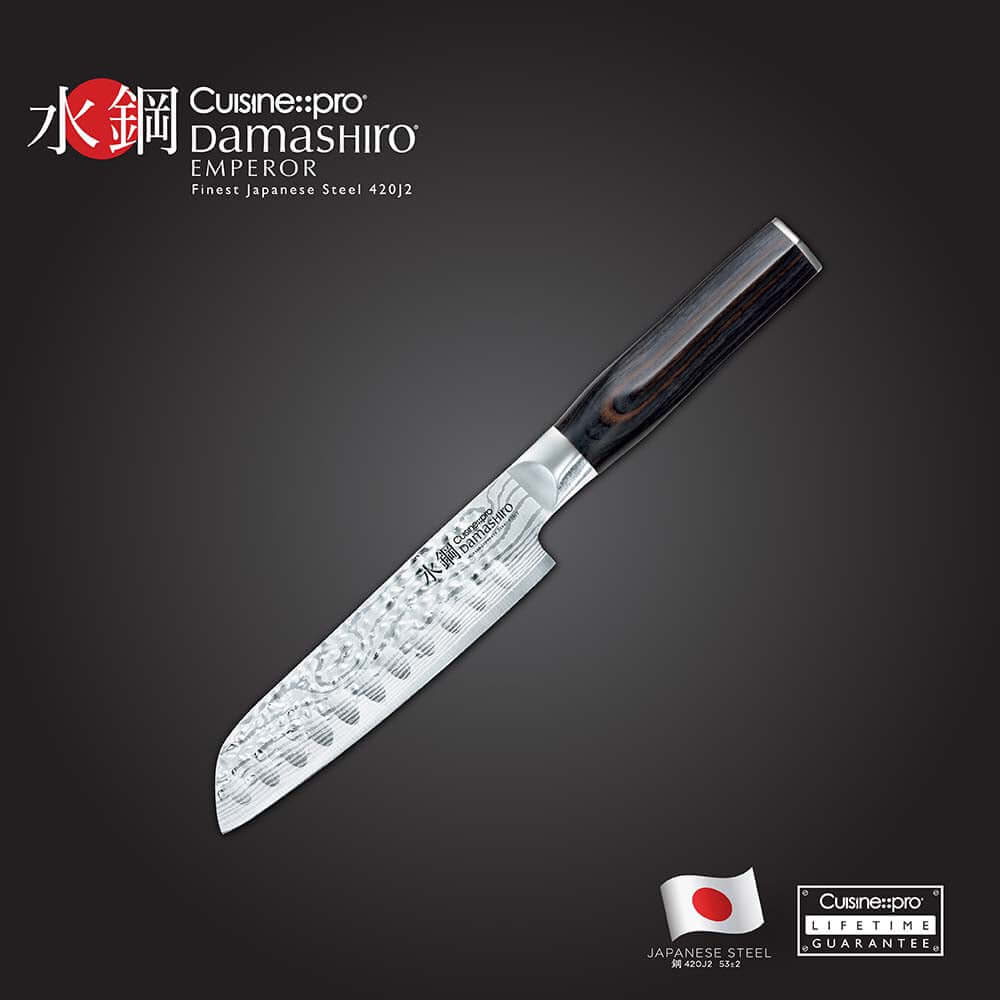 Cuisine::pro® Damashiro® EMPEROR 'Try Me' Santoku Knife 12.5cm 5in-1030433
