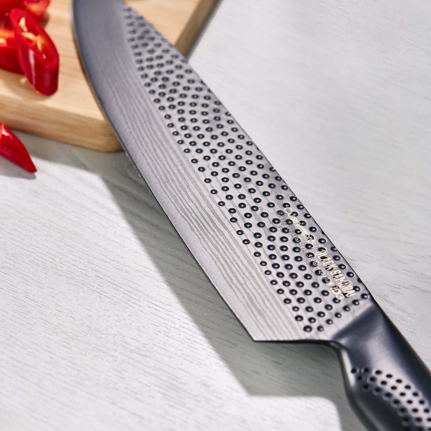Cuisine::pro iD3 BLACK SAMURAI 7-Piece Stainless Steel Knife Set