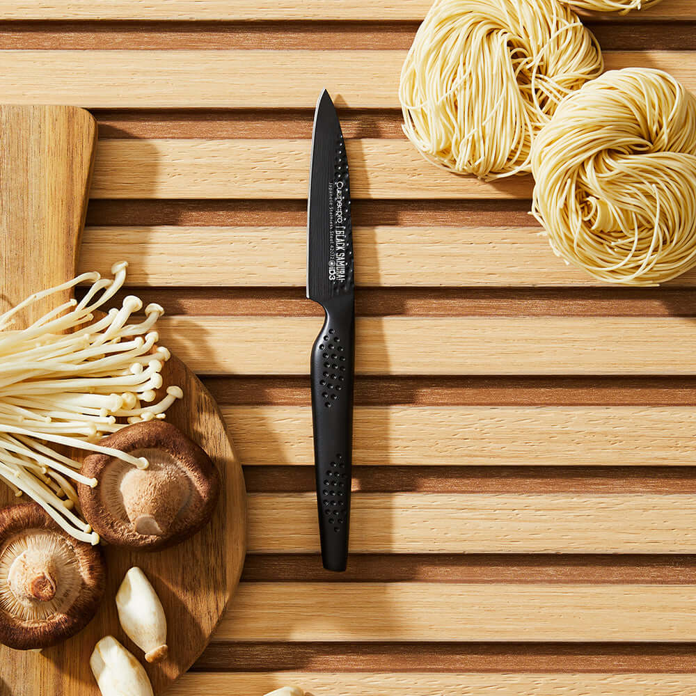 5Pcs Japanese Kitchen Knife Set Pro Chef's Knives w/ Knife Holder+Sharpener  US