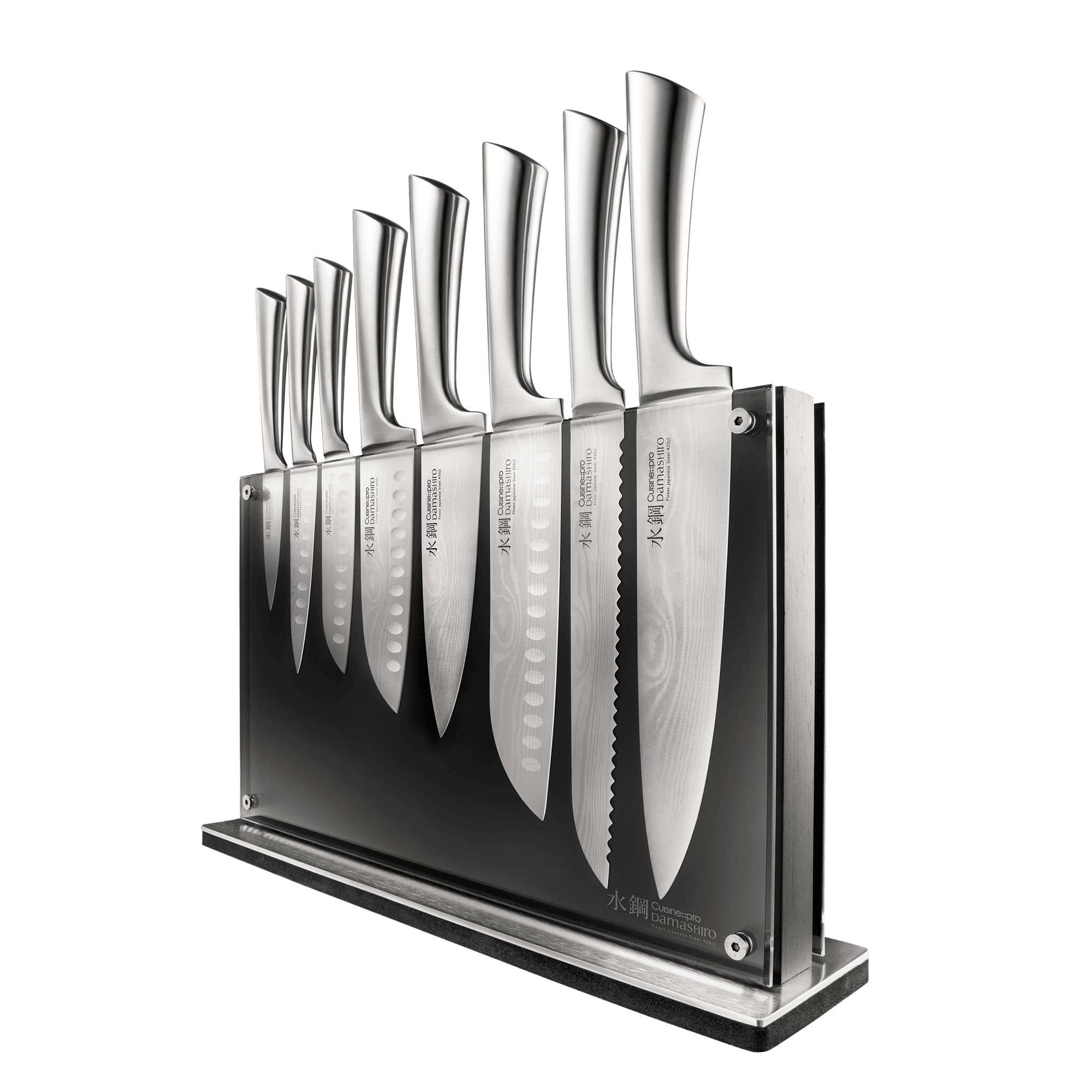 Cuisine::pro® Damashiro® Nami 9-Piece Knife Block