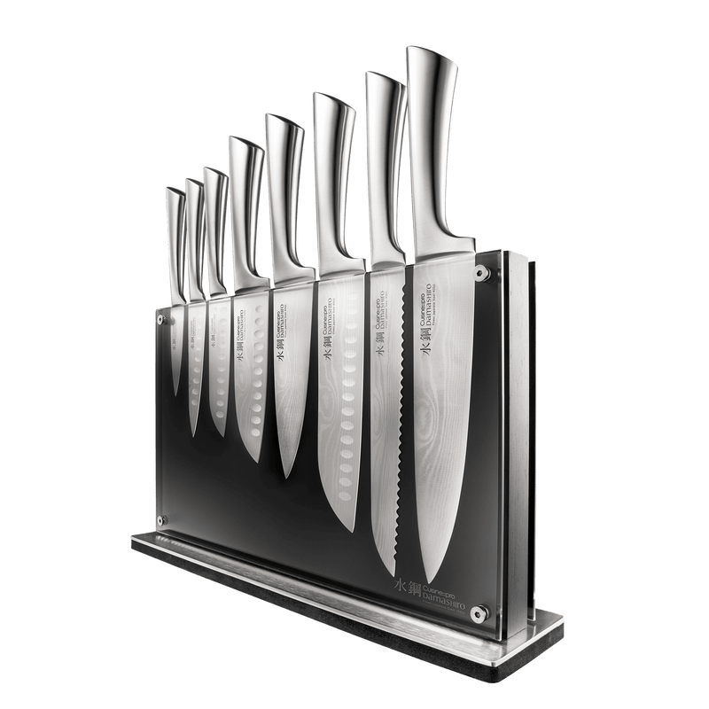 Personnalisation pour Cuisine::pro® Damashiro® 9 pièces Nami Bloc de couteaux
