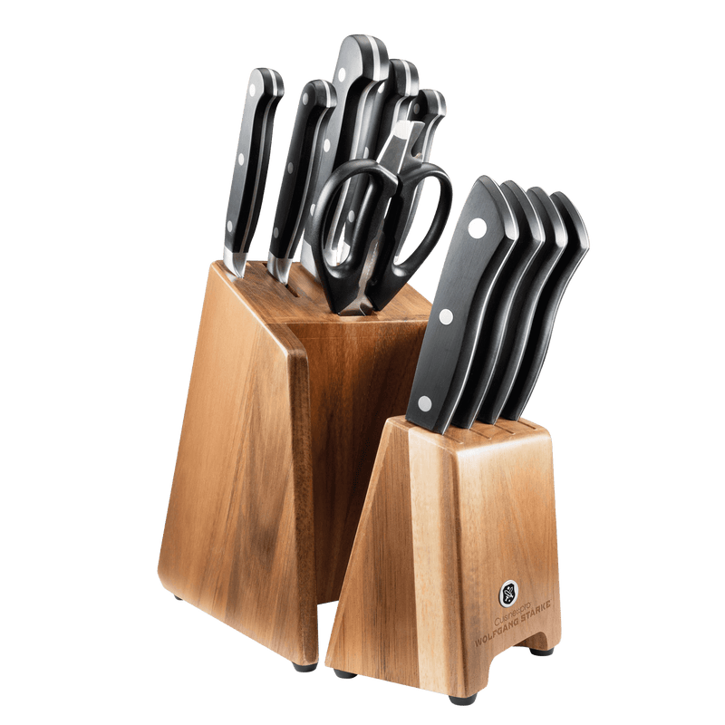 Personalization For Cuisine::pro® WOLFGANG STARKE™ Kutchin 11 Piece Knife Block