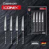 Cuisine::pro® iconiX® Ensemble de 4 couteaux à steak 12,5 cm 5 po