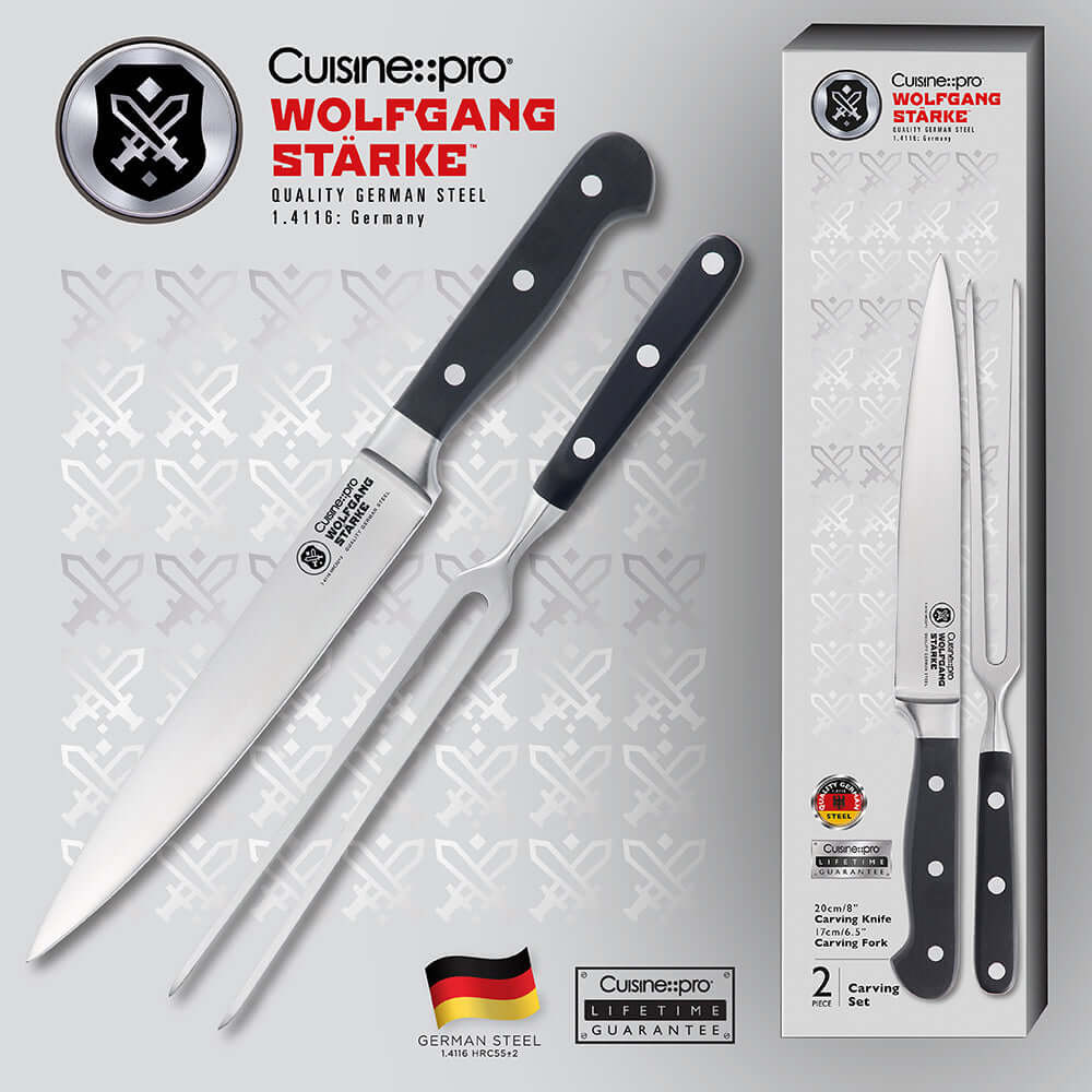 Cuisine Pro Wolfgang Starke Stainless Steel Steak Knife, Set of 4