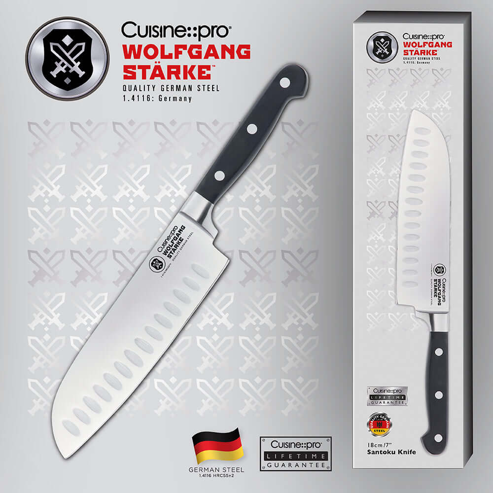 Cuisine::pro® WOLFGANG STARKE™ Santoku Knife 18cm 7"-1034476