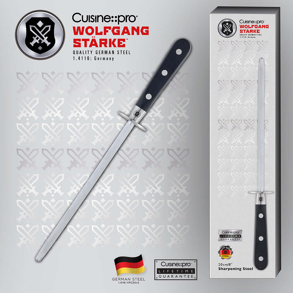 Cuisine::pro® WOLFGANG STARKE™ Sharpening Steel 20cm 8"