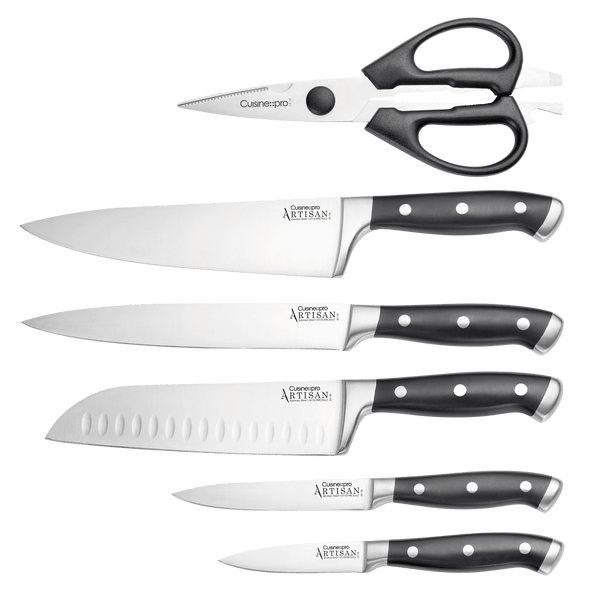 Køkken::pro® ARTISAN™ Finster 7-delt knivblok