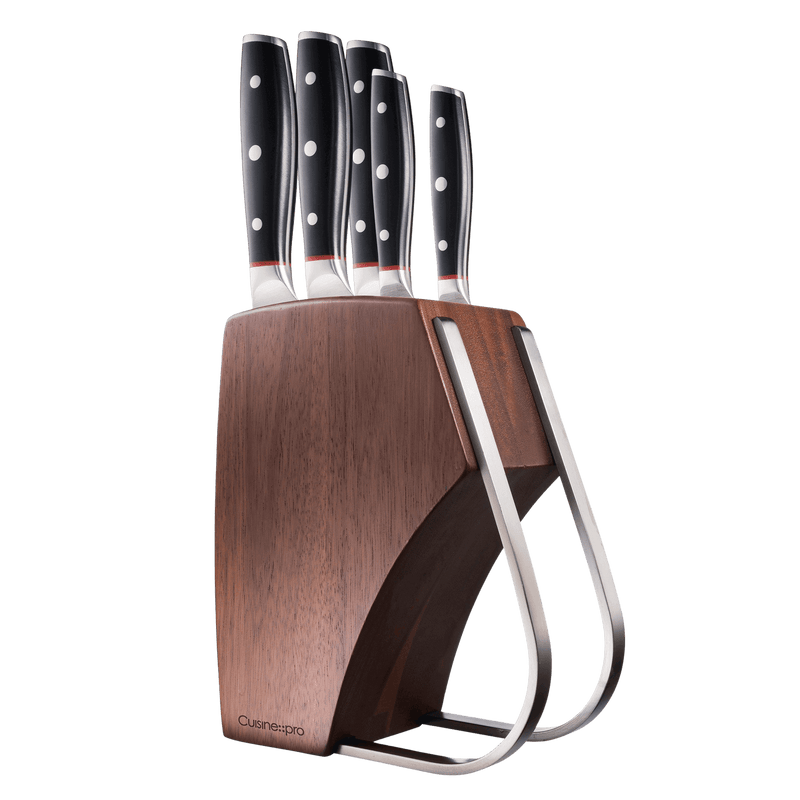 Personnalisation pour Cuisine::pro® iconiX® Holz Bloc à couteaux 6 pièces