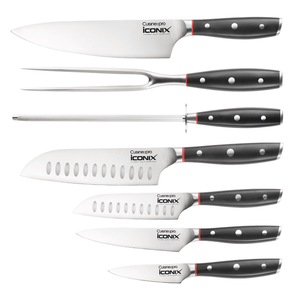 Køkken::pro® iconiX® Drenhen 9 stykke knivblok