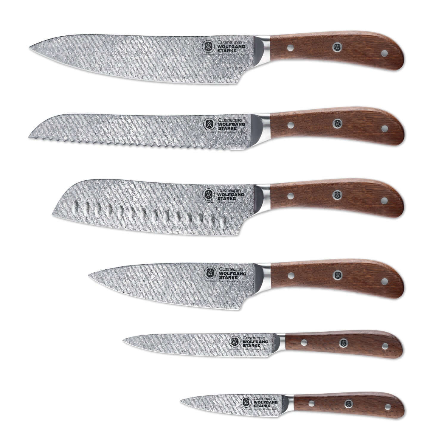Cuisine::pro® WOLFGANG STARKE™ Oak Harz 7 Piece Knife Block-1041708