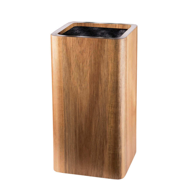 Cuisine::pro® UNIVERSAL Square Acacia Knife Block
