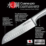 Cuisine::pro® Damashiro® Couteau Santoku 14cm 5.5in