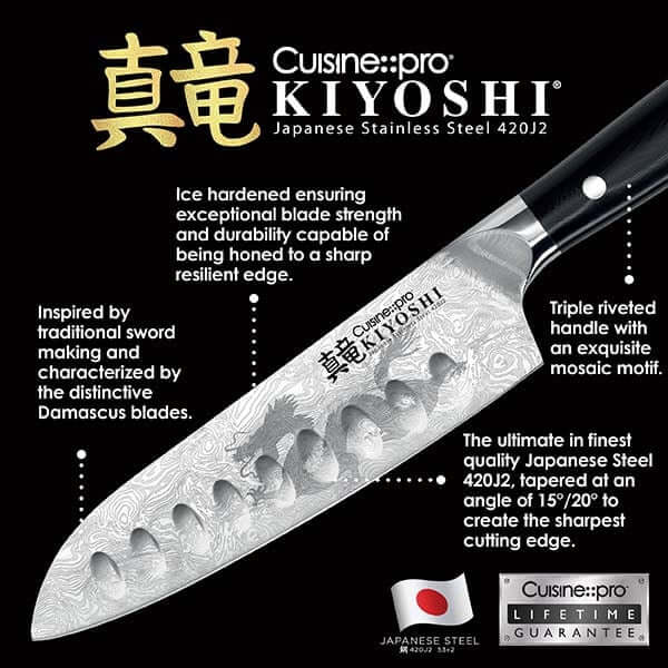 Cuisine::pro® KIYOSHI™ Couteau Santoku 'Try Me' 12.5cm 5in