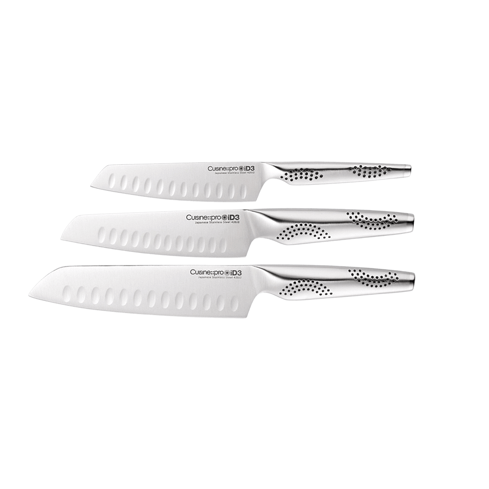 Cuisine::pro® iD3® 3-Piece Santoku Set